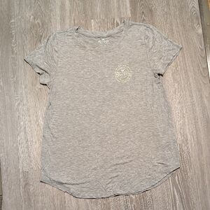 Hollister Heather Gray Short Sleeve Tee